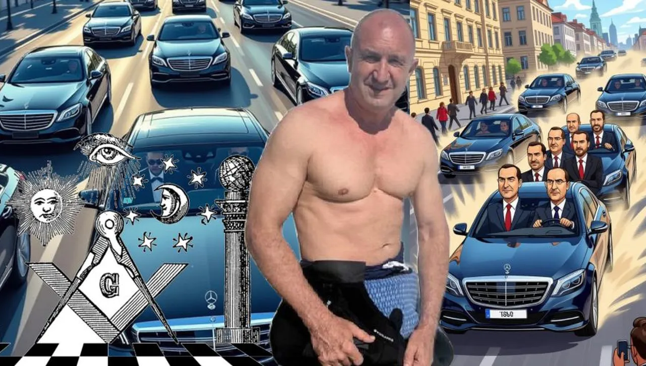 Великият майстор и цялото президентско войнство зидат светлото бъдеще от S-класата