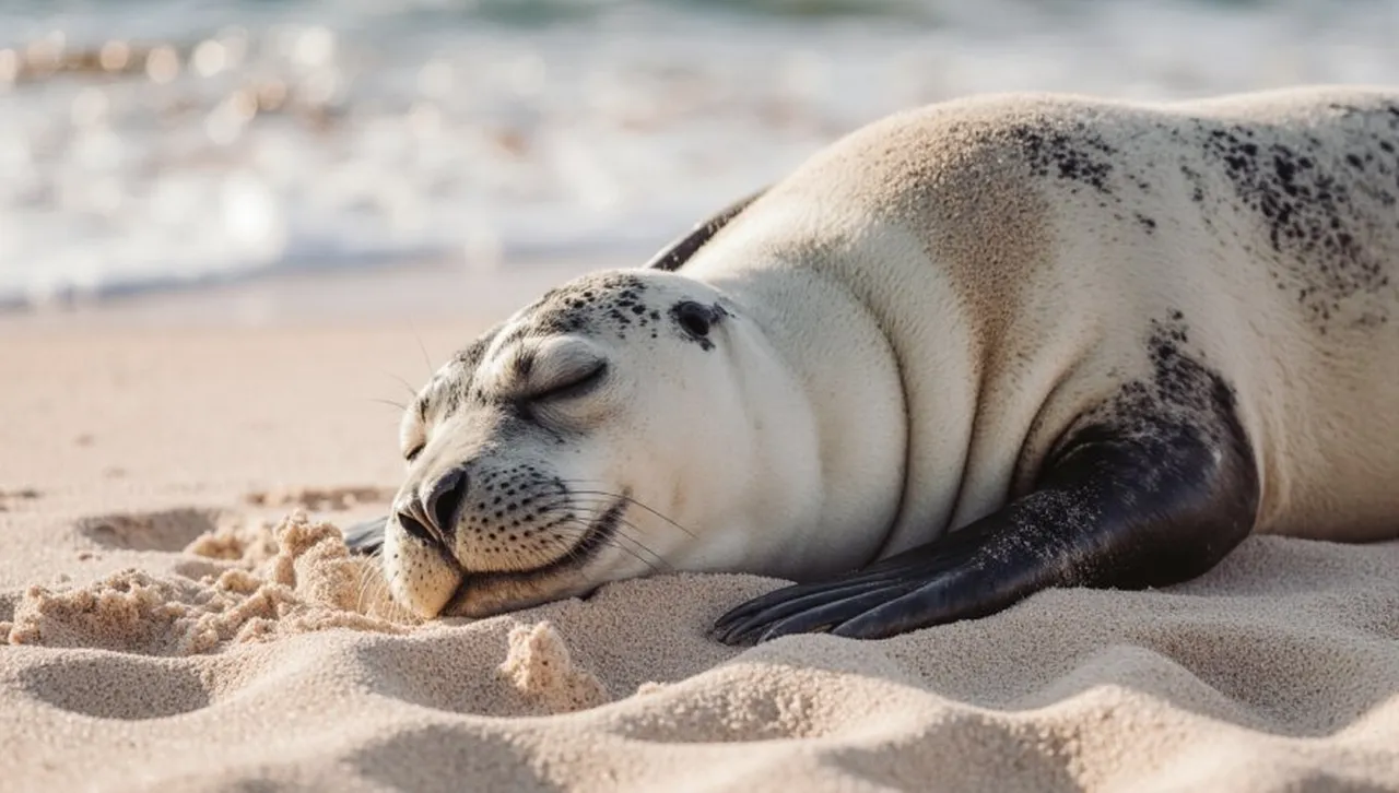 Учени откриха сложен подводен език при тюлена монах