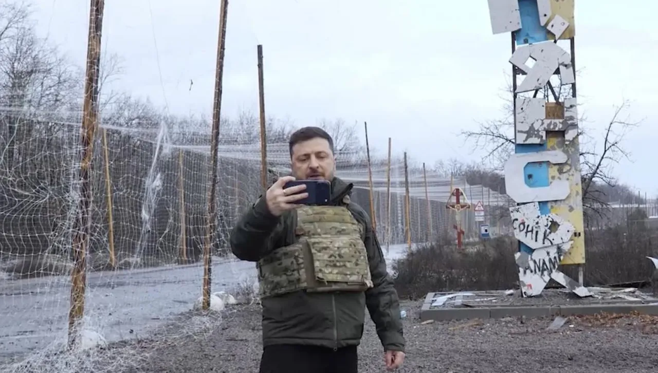 Посещението на президента на Украйна в града се състоя на