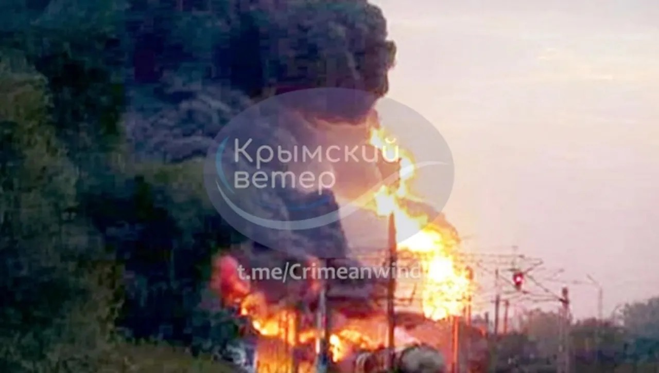 Експлозии разтърсиха Крим: Удариха ж.п.инфраструктура в Джанкой и на гара Урожайна