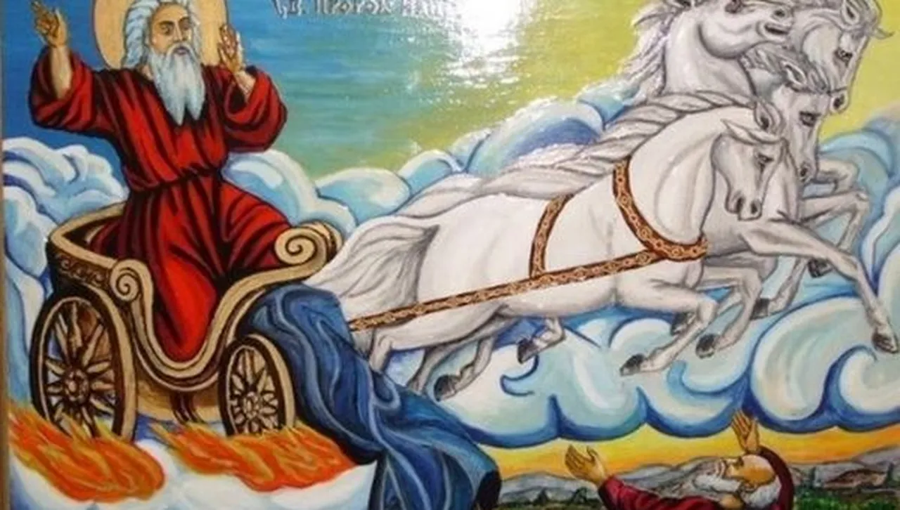 Почитаме пророк Илия - предсказател на великите Божии дела