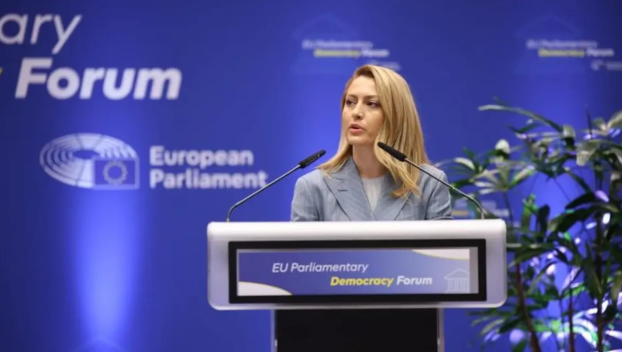  Рая Назарян с изказване на Четвъртата парламентарна среща на върха за Крим в Швеция