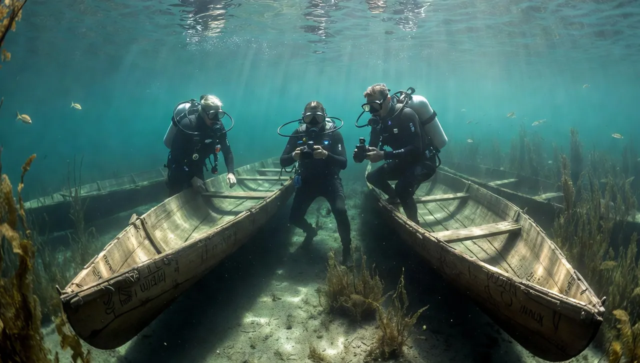 Откриха 16 праисторически канута, които са  по-стари от Великата пирамида в Гиза 