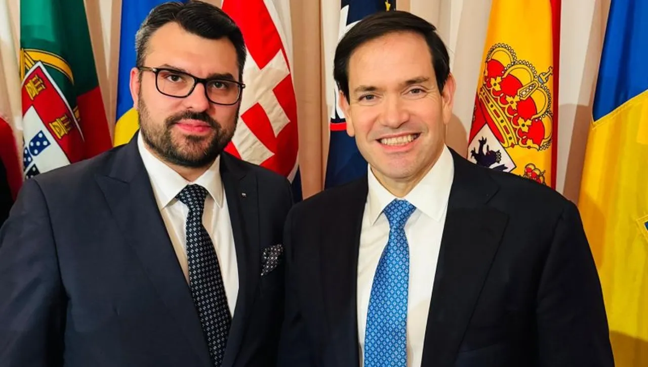 Георг Георгиев разговаря с Марко Рубио, двамата обсъдиха сигурността в Черноморския регион 