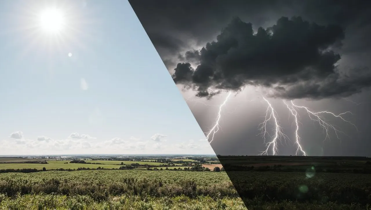 Седмицата започва с температури до 33° в страната, дъжд и гръмотевици в Северна и Западна България