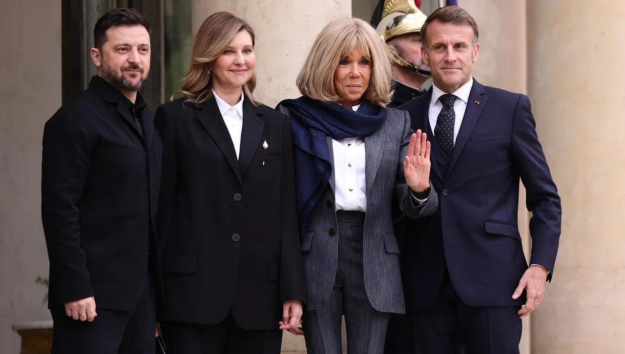 Макрон посрещна Зеленски с прегръдка в Елисейския дворец, решават трудни въпроси