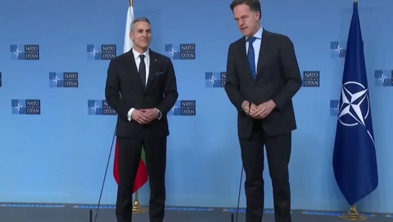 Рюте към Гюров: Разчитаме на България за сигурността на Източния фланг и Черноморския регион