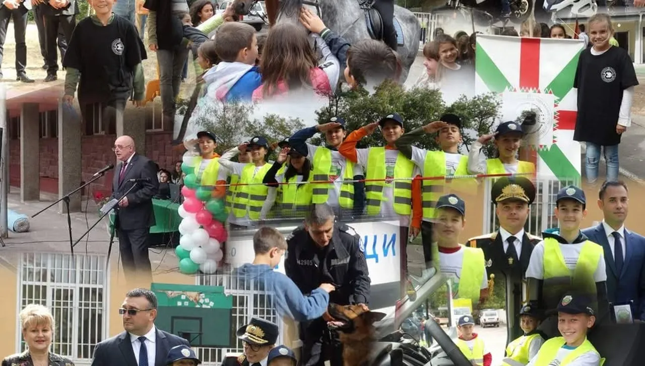 "Детско полицейско управление": Деца и полицаи се бориха за пътна безопасност 