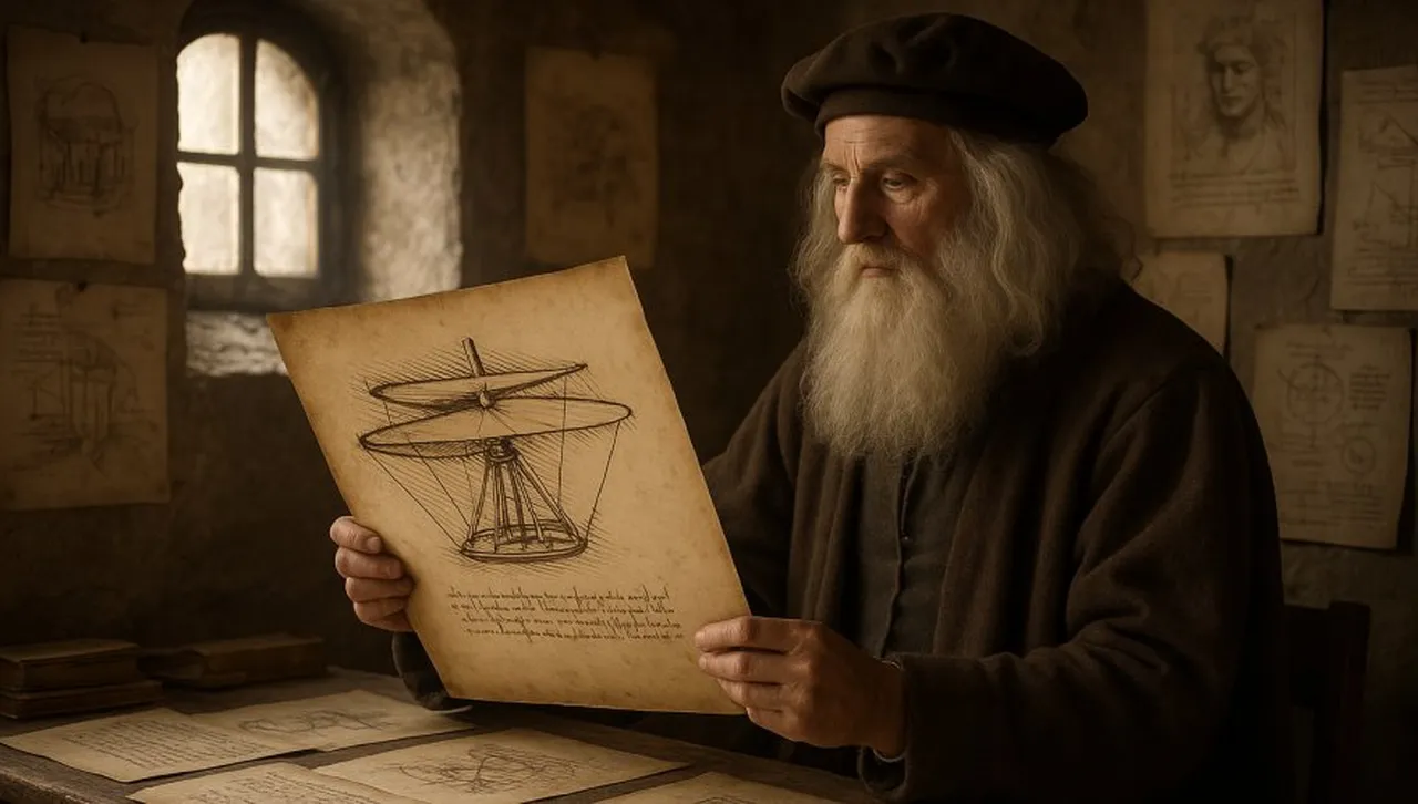 Да Винчи срещу дроновете: Летателната машина от XV век е по-тиха и ефективна