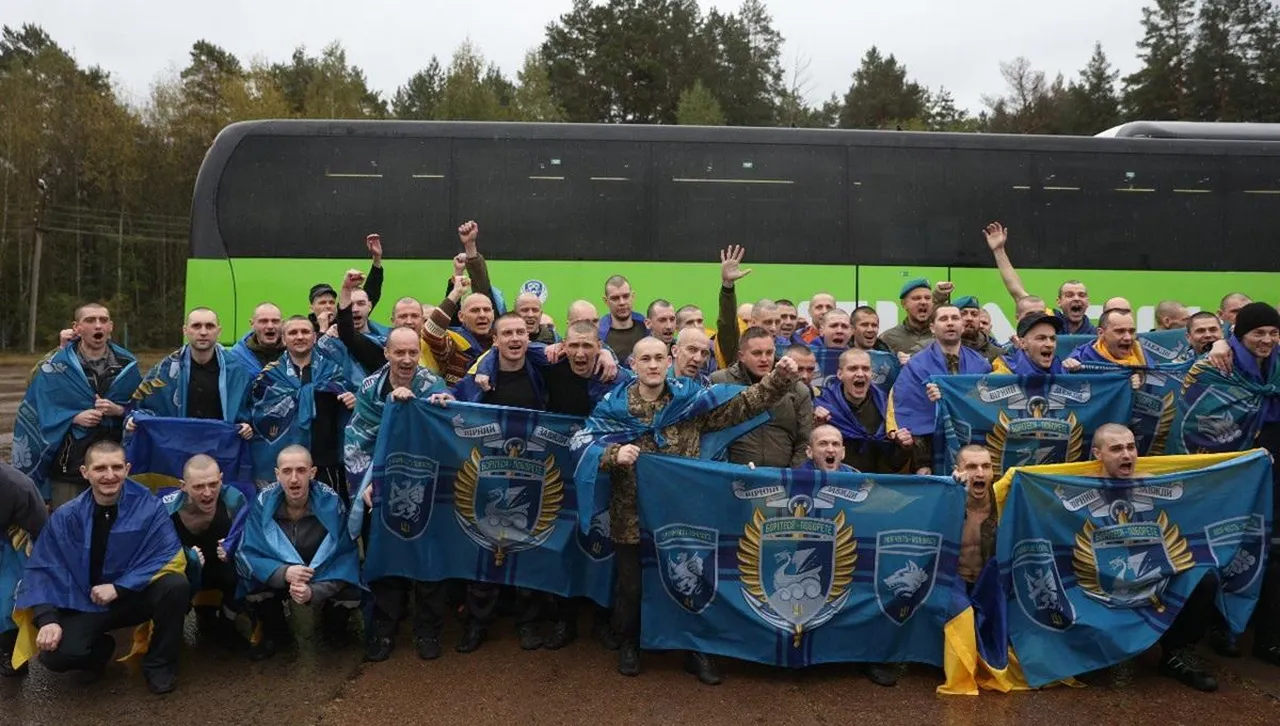 Украйна размени пленници с Русия: 185 щастливи военни и цивилни се завърнаха 