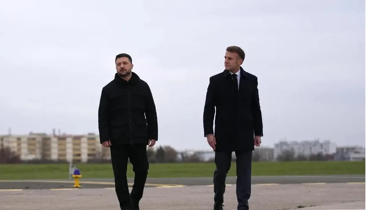 Зеленски на среща с Макрон за подкрепата за Украйна, докато Тръмп е отимистичен
