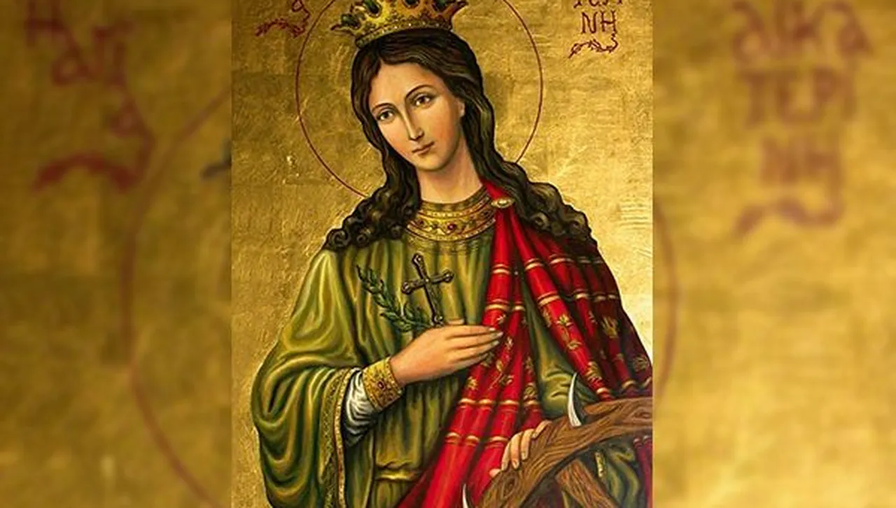 Почитаме света Екатерина - небесната невеста, която избра Иисус пред цяла Александрия