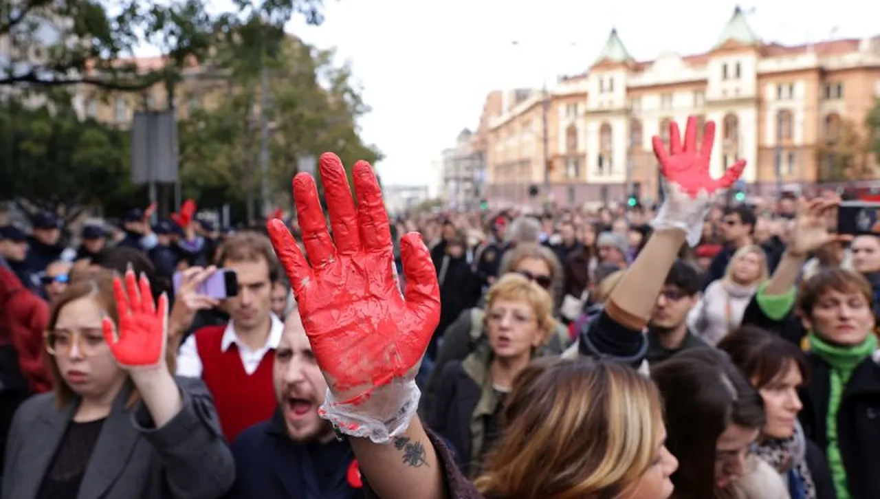 Трагедията в Нови Сад: затвор за протестиращите, свобода за провокаторите