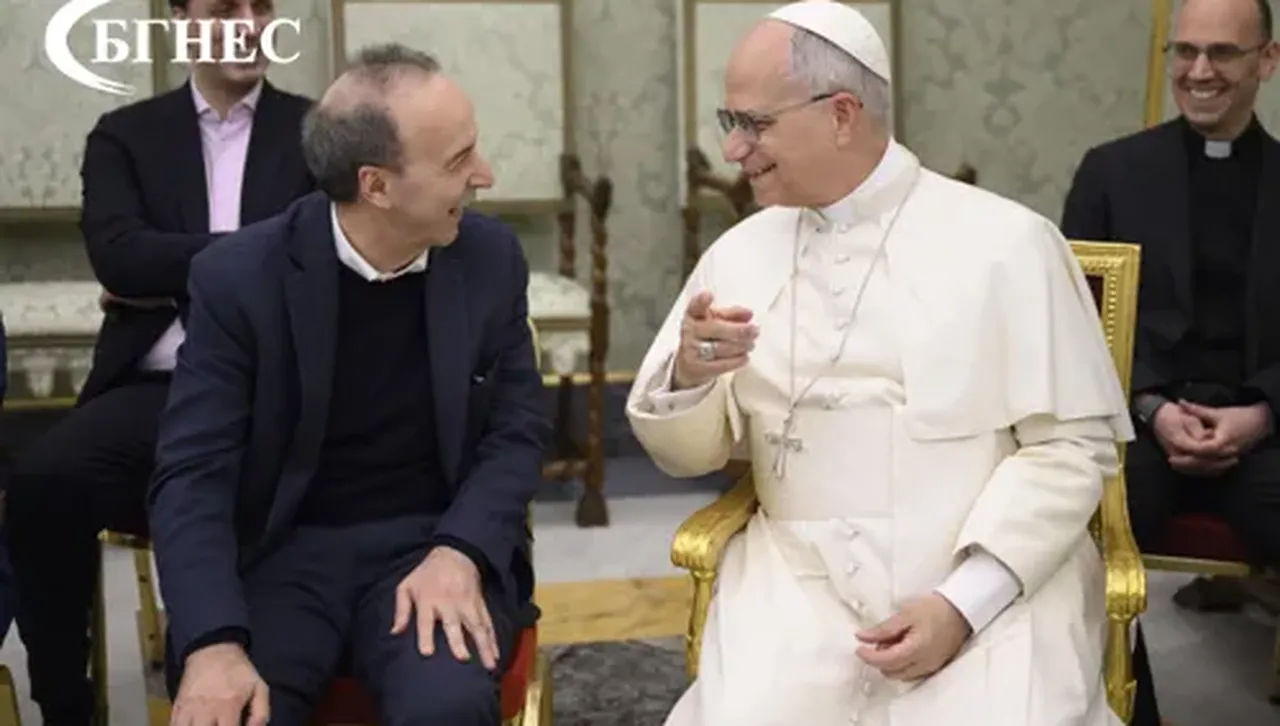 Папата и идолът на италианците обсъдиха живота на свети Петър 