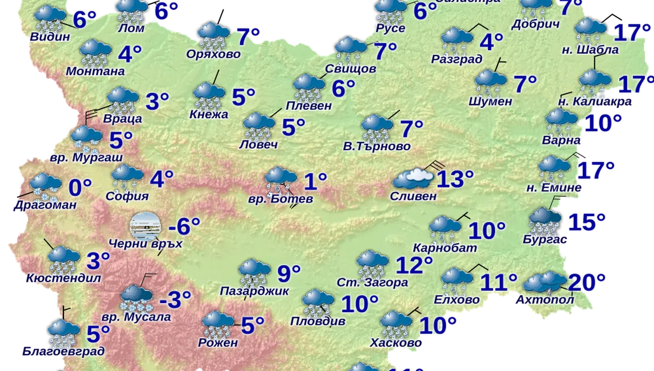 Синоптик: Още не сме в центъра на циклона, ситуацията с дъжда тепърва ще се усложнява