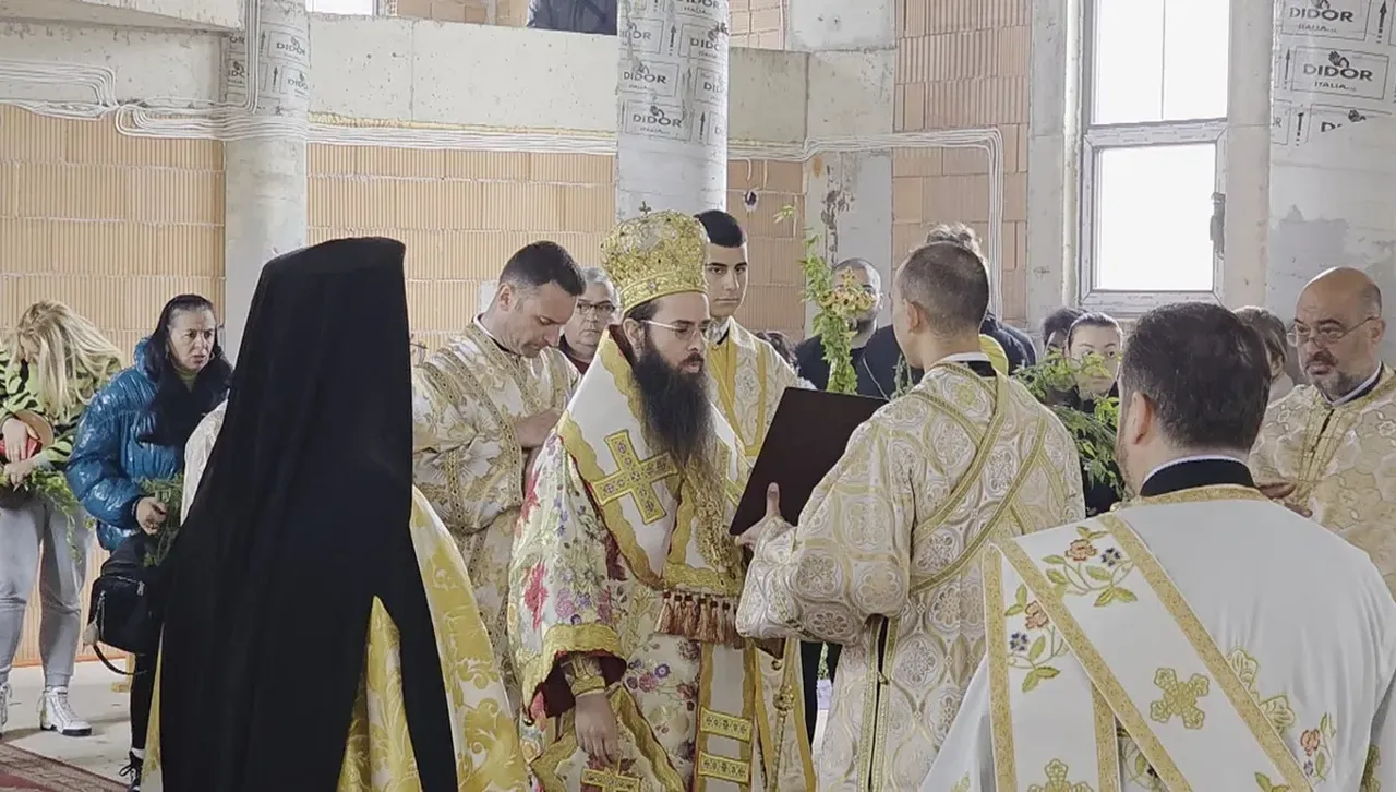 В дните на Възкресение Христово в Несебър бе осветен нов православен храм 