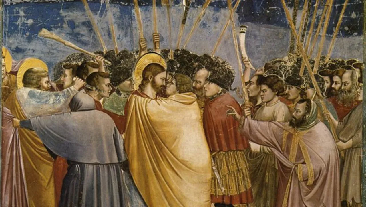 Велика сряда е, Юда предава Иисус