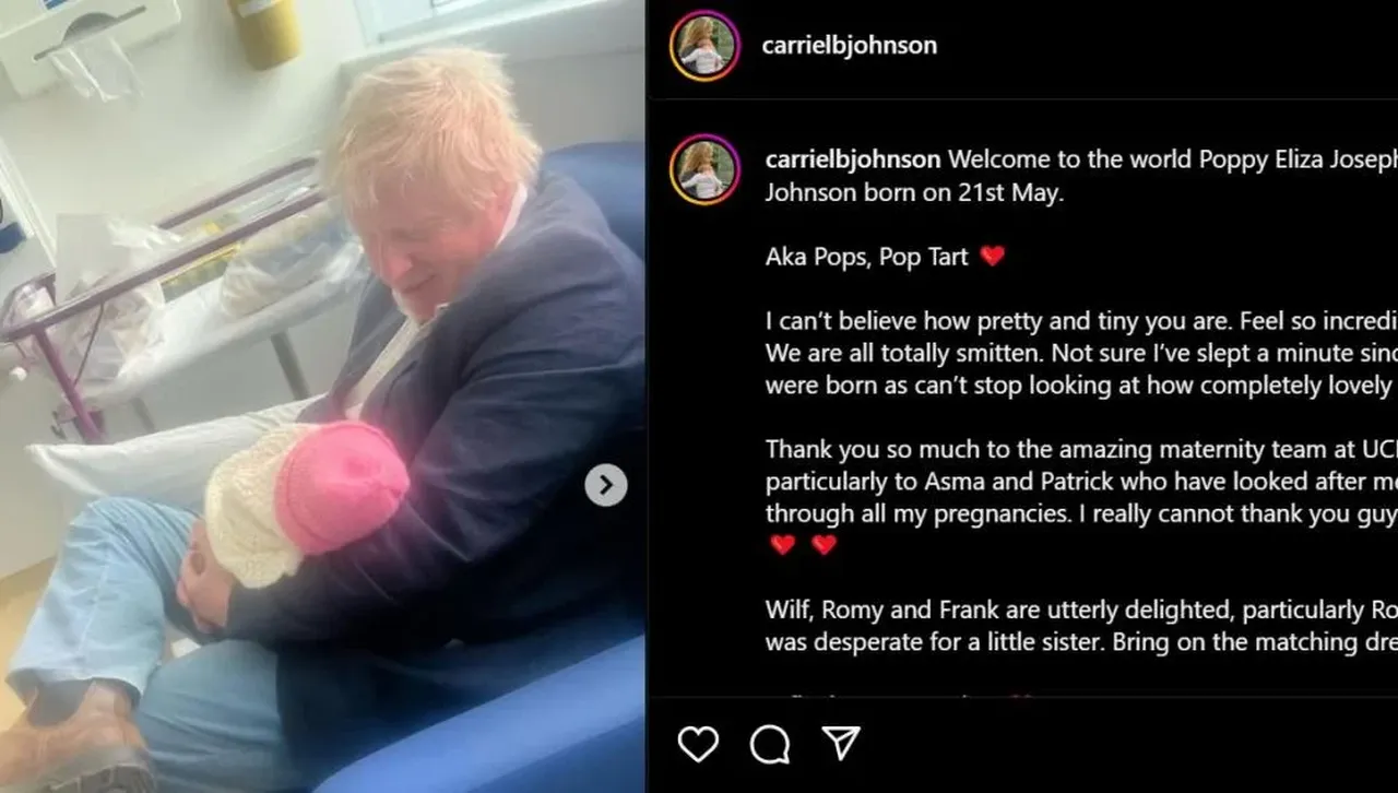  Борис Джонсън стана баща за девети път