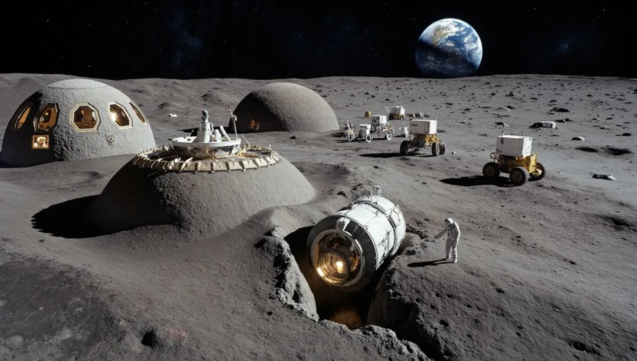 „Кой ще строи къщи на Луната? Гъбени куполи, ядрени станции и новата надпревара в космоса“