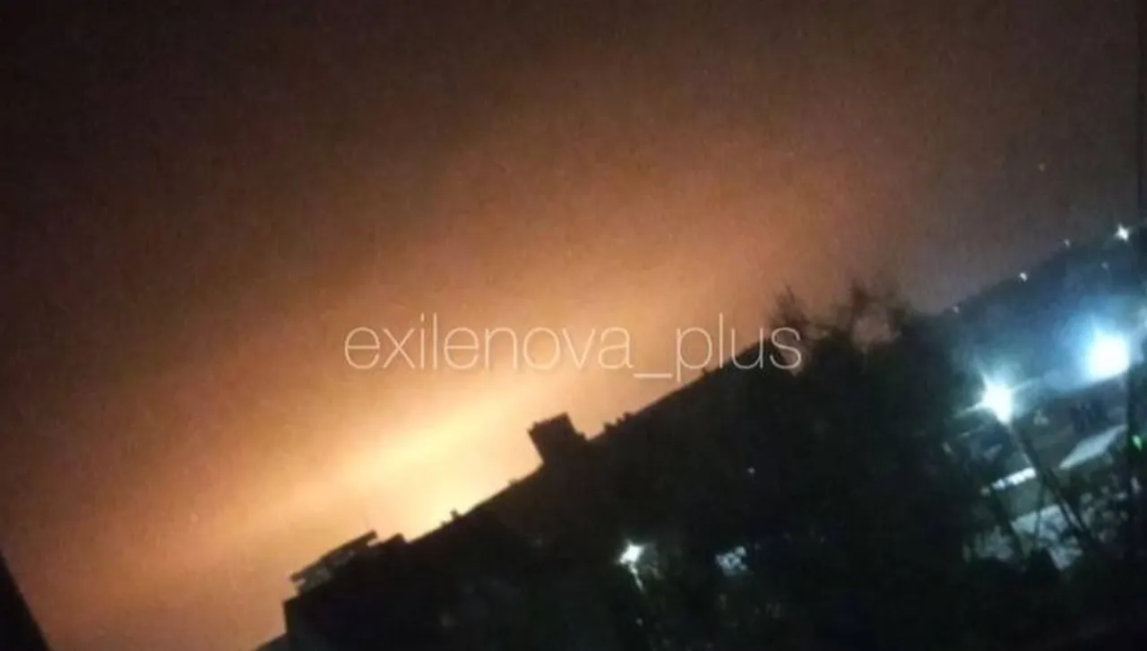 Лумна пожар в руски нефтохимически гигант след атака от украински дрон 