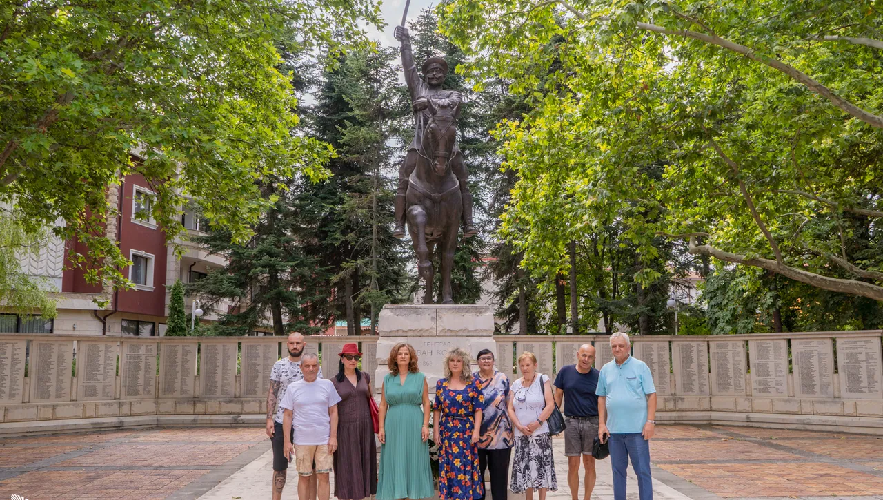 Родолюбци в Добрич отбелязаха 108 години от смъртта на героя от Добруджа - ген. Иван Колев