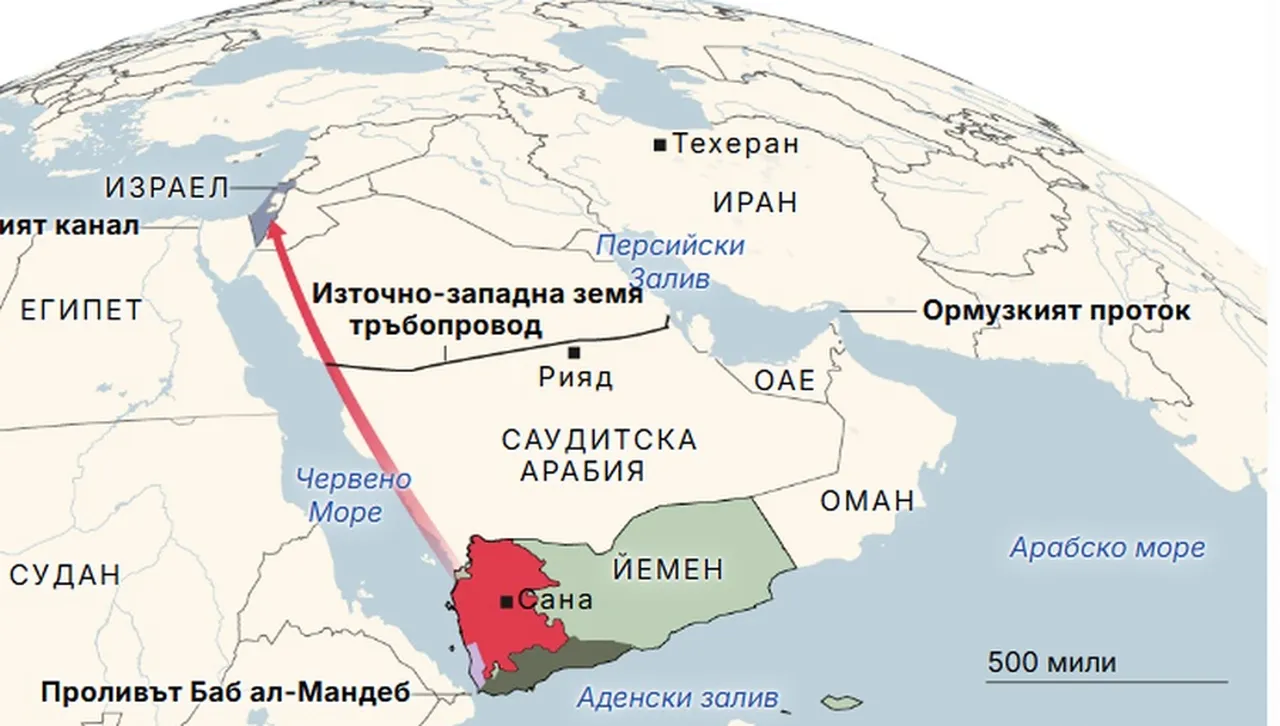 Хутите заплашват да блокират "Портата на сълзите“ - жизненоважен корабен маршрут