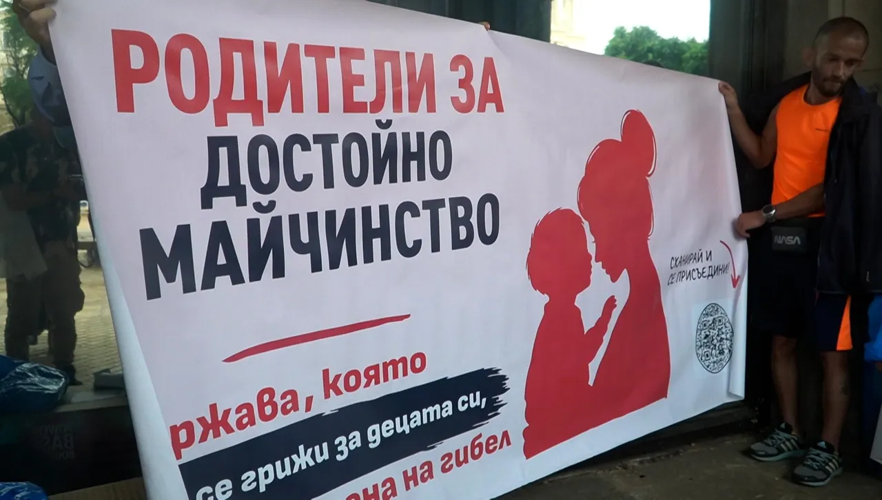 Майки излязоха на протест пред Министерския съветПред сградата на Министерския