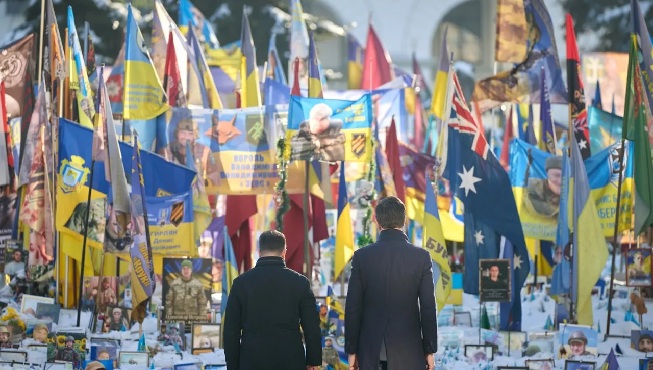 Генералният секретар на НАТО е в Киев на изненадващо посещение
