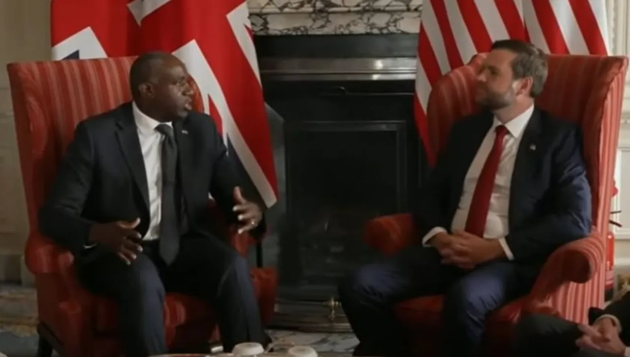 Джей Ди Ванс и Дейвид Лами обсъдиха положението в Газа и войната в Украйна