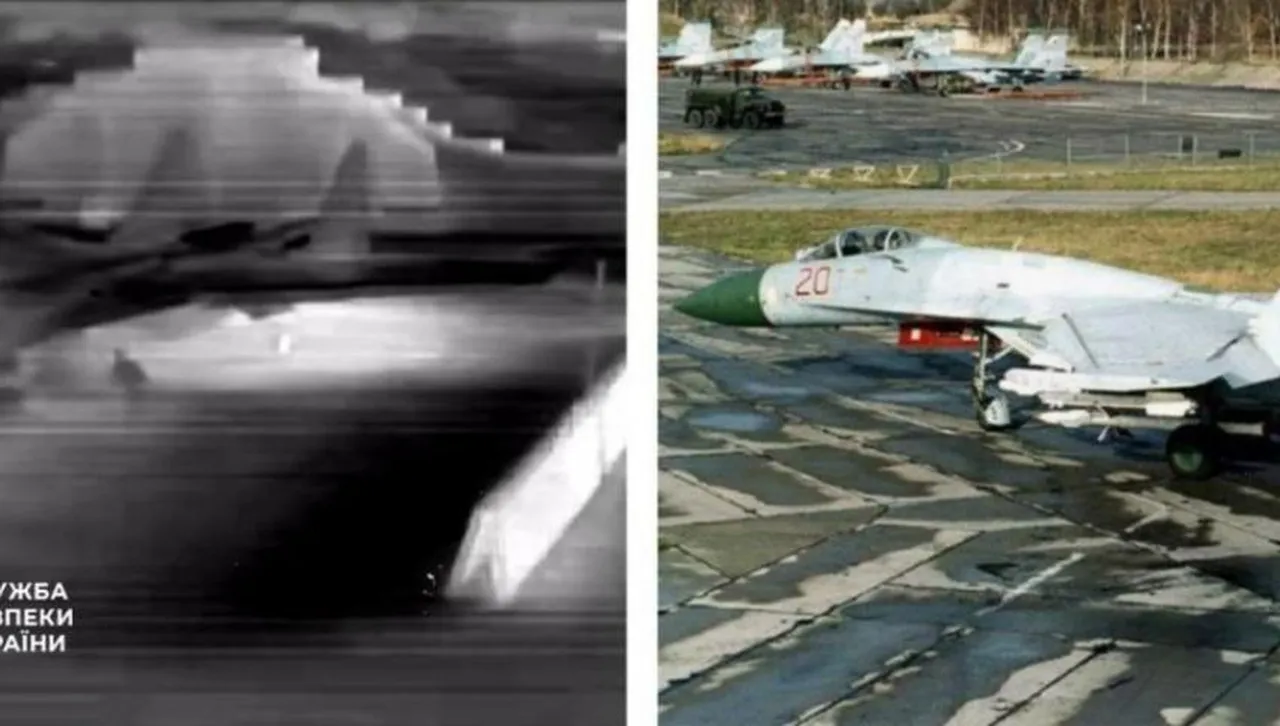 Един от самолетите бил на пистата с пълен боезапас и