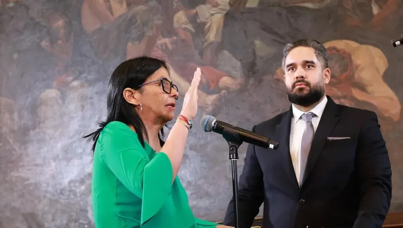 Делси Родригес положи клетва като временен президент на Венецуела а