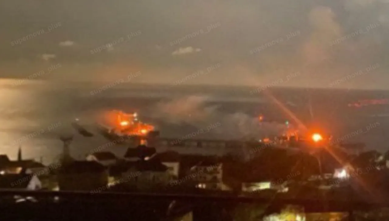 Експлозия от дрон в руската рафинерия в Туапсе, тя спря работа и износа на петрол