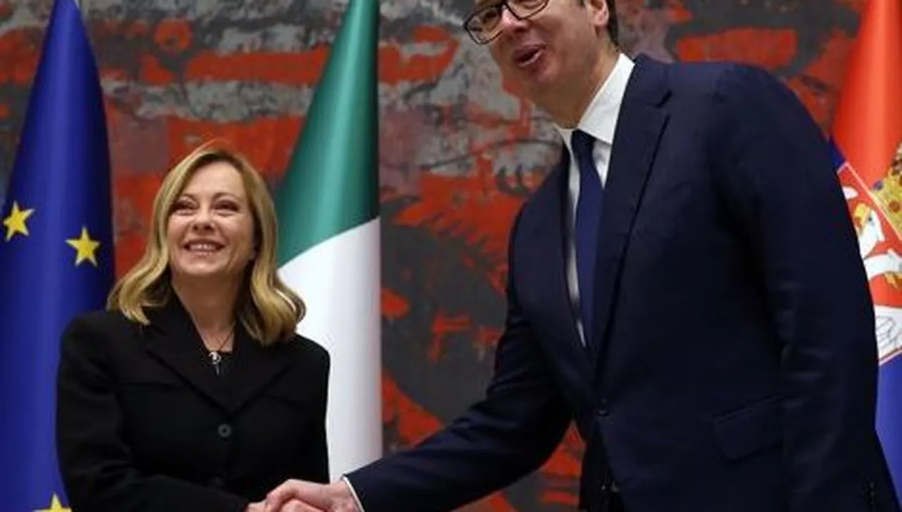 Вучич посрещна Мелони в Белград: Сърбия помни приятелите си и цени подкрепата в ключови моменти