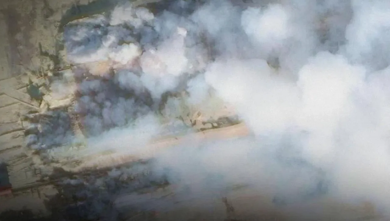 Украйна порази Астраханския газопреработвателен завод