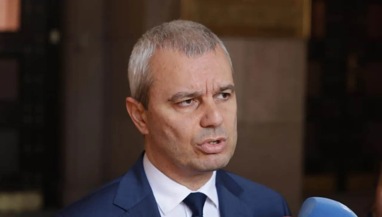 Това заяви Костадин Костадинов пред медии в парламента във връзка