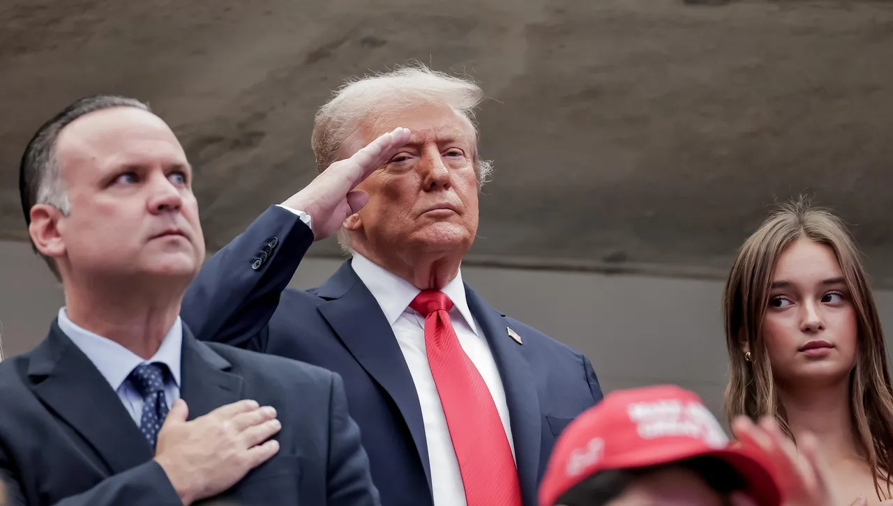 Доналд Тръмп забави началото на финала на US Open 