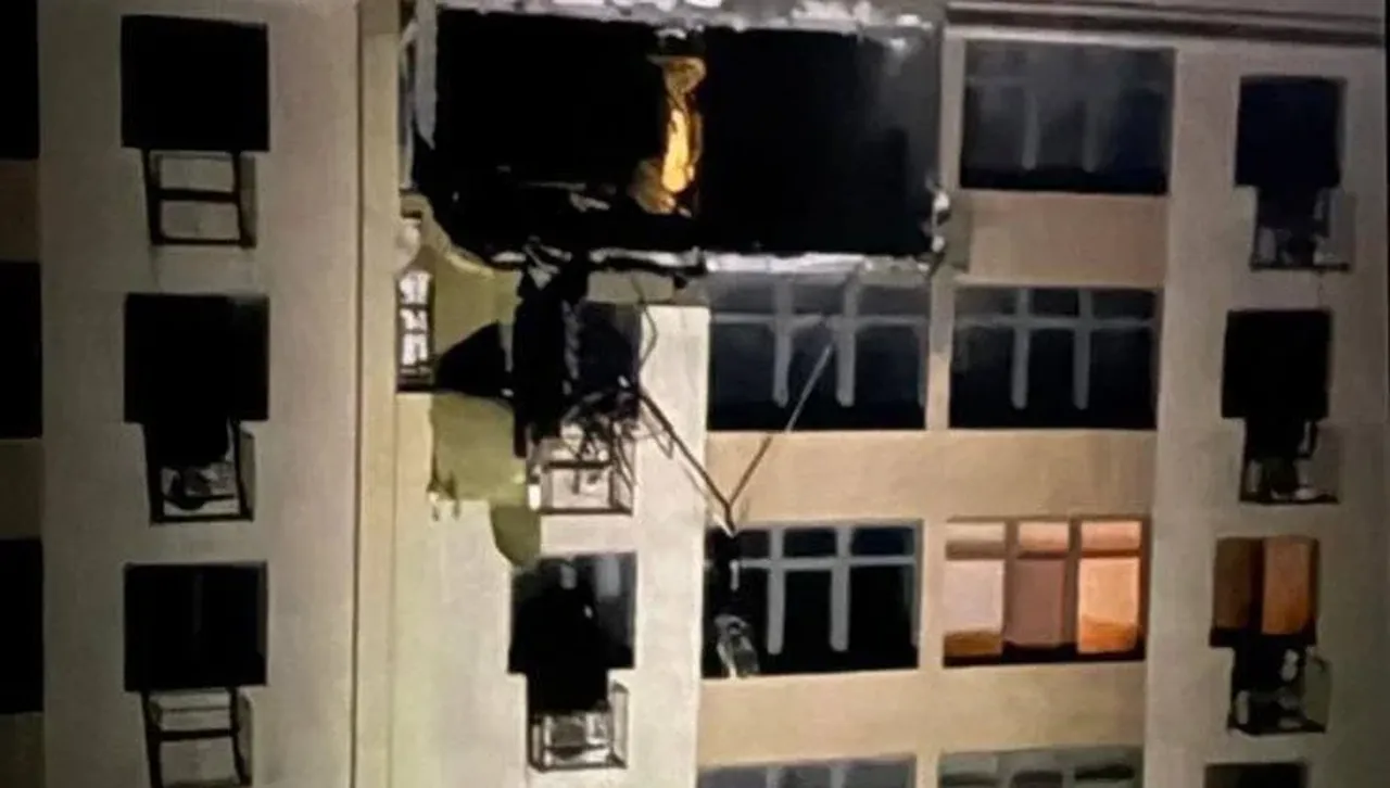 По време на въздушна тревога през нощта над Одеса са