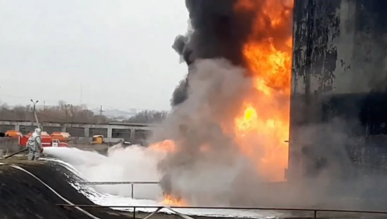 Украйна възпламени нефтобаза в Луганск и порази електроцентрала в руската Белгородска област