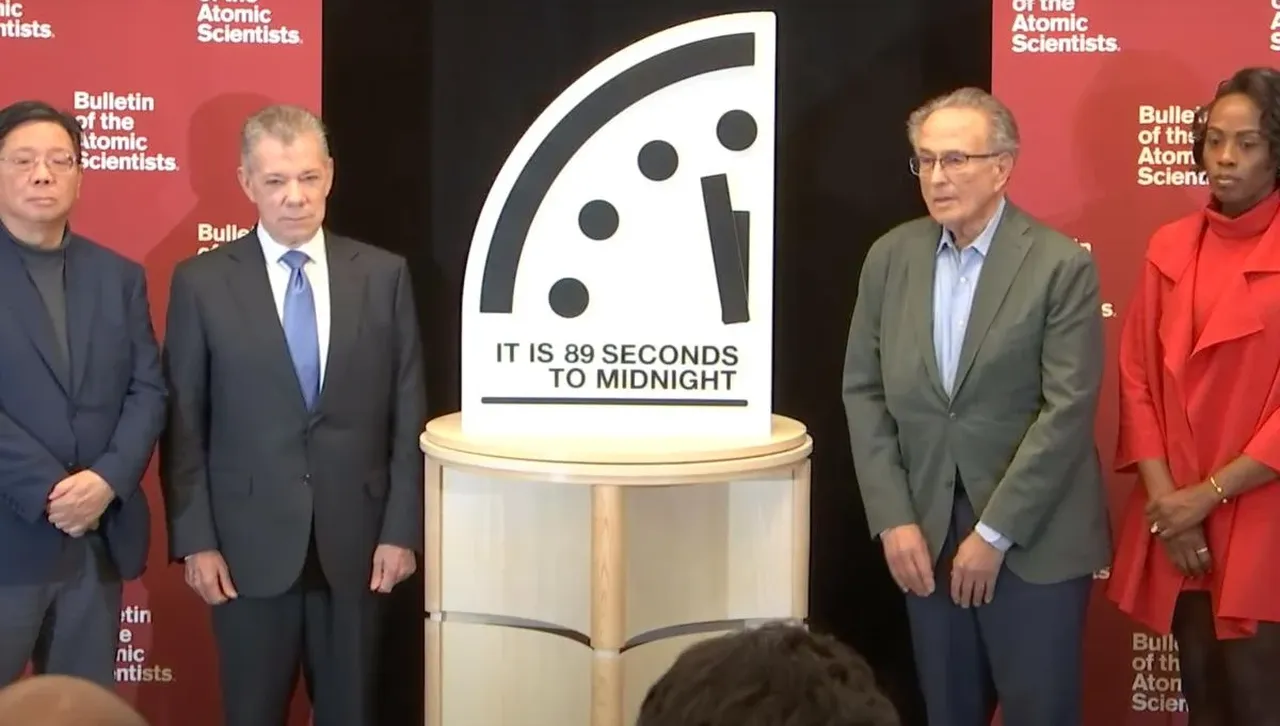 Часовникът на Страшния съд бе преместен с 1 секунда по-близо до полунощ 