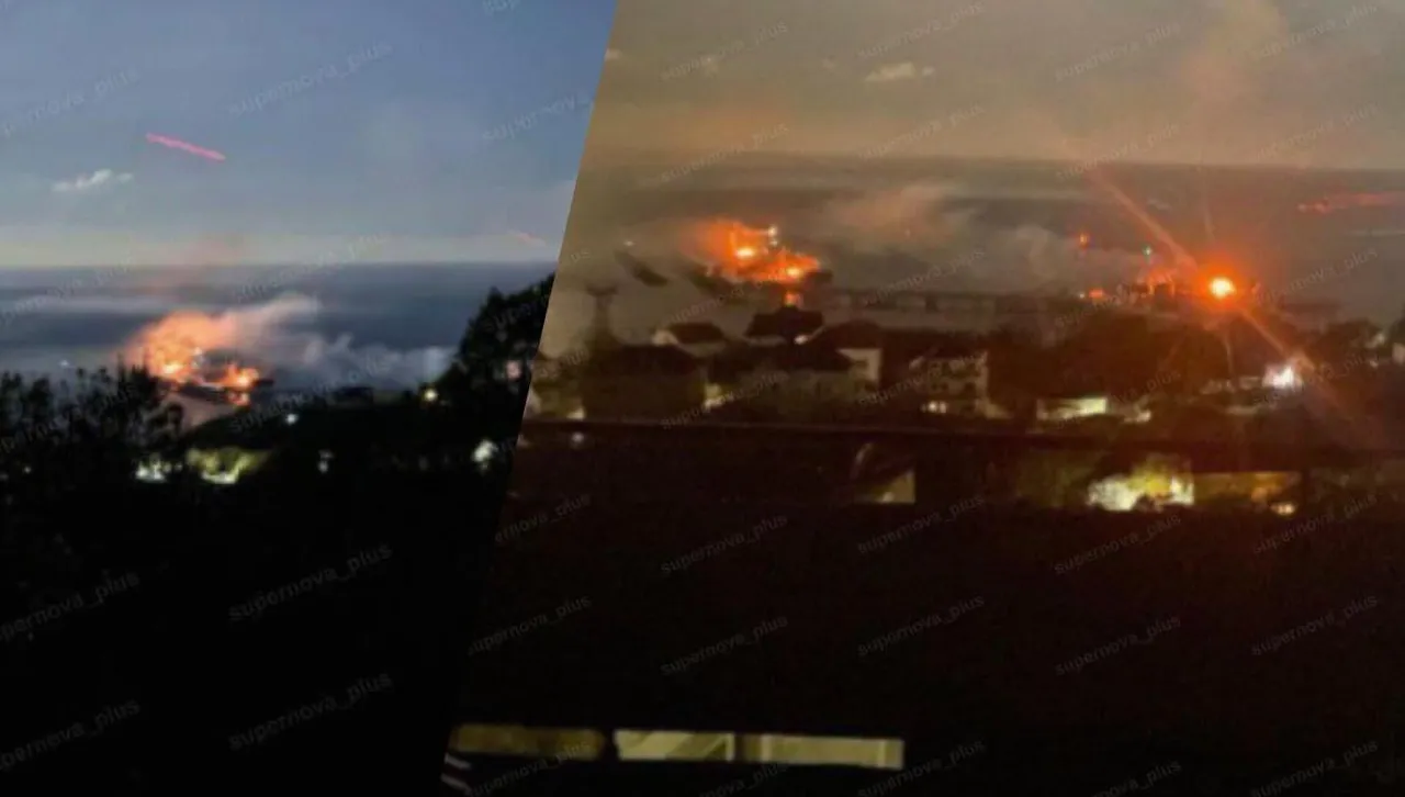 Украйна удари нефтен завод и терминал в пристанище Туапсе: подробности за атаката