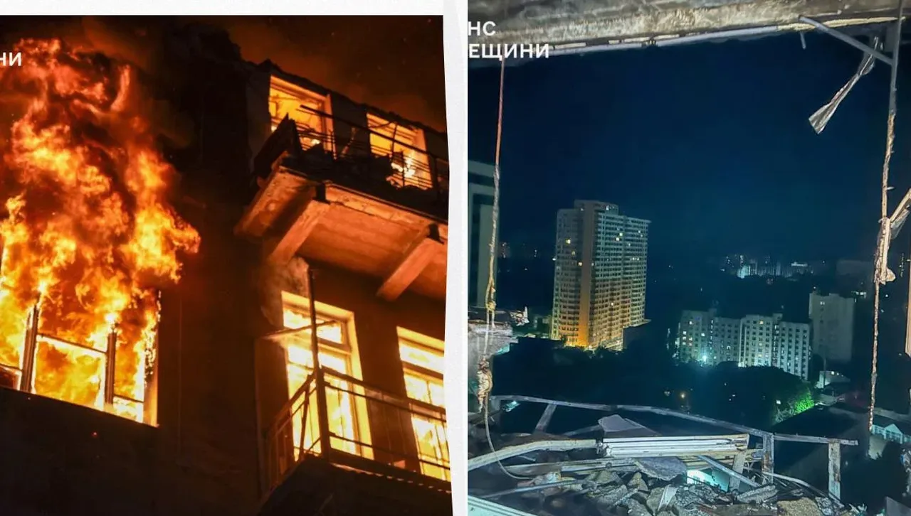 Мащабни пожари и много пострадали в Одеса, сред които спасители и деца