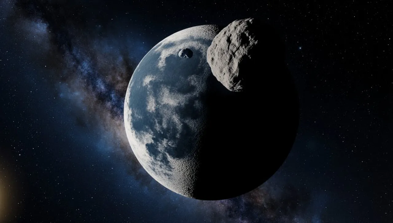 60-метров астероид лети към Луната: Очакваният сблъсък крие рискове за Земята!