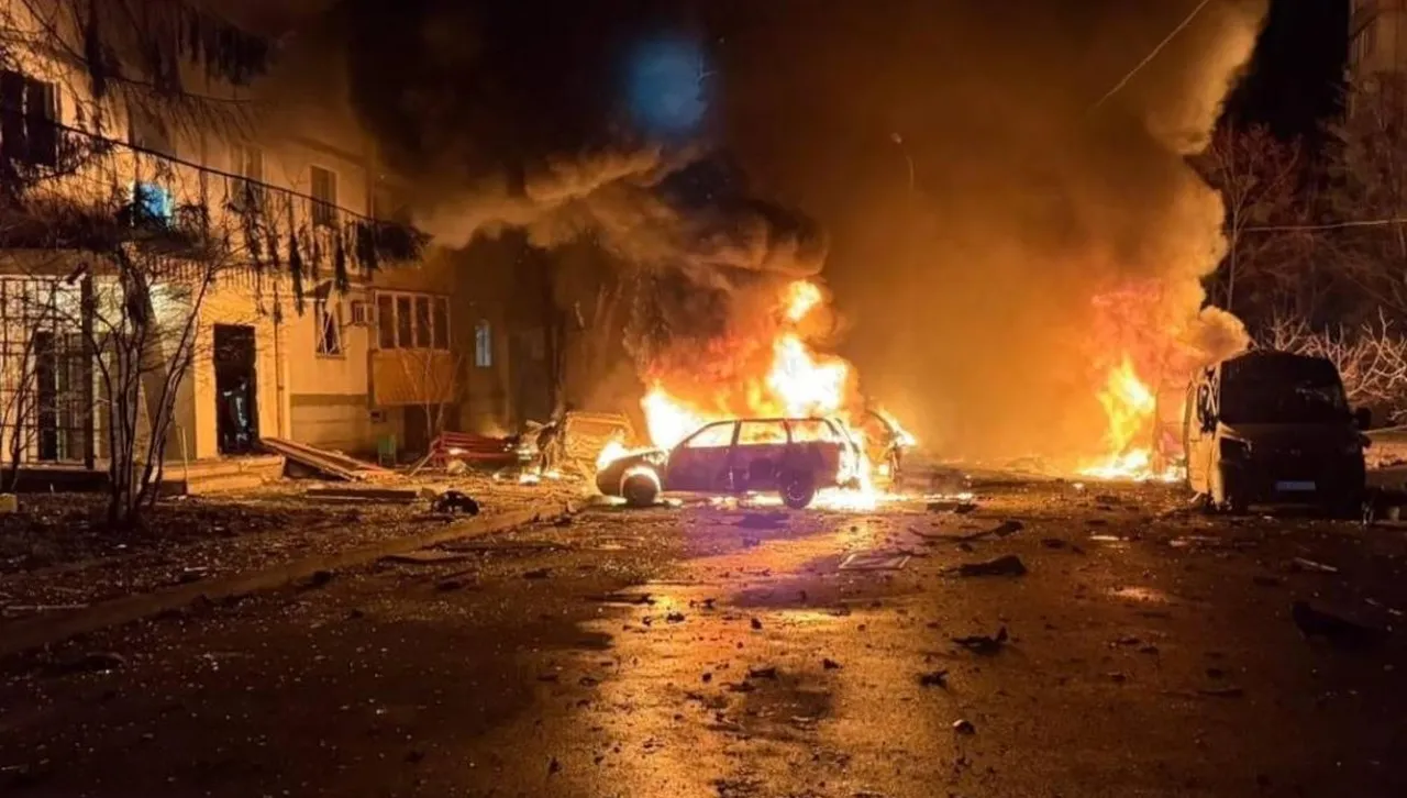 Руска дронова атака опустоши сгради и остави десетки ранени в Харков  