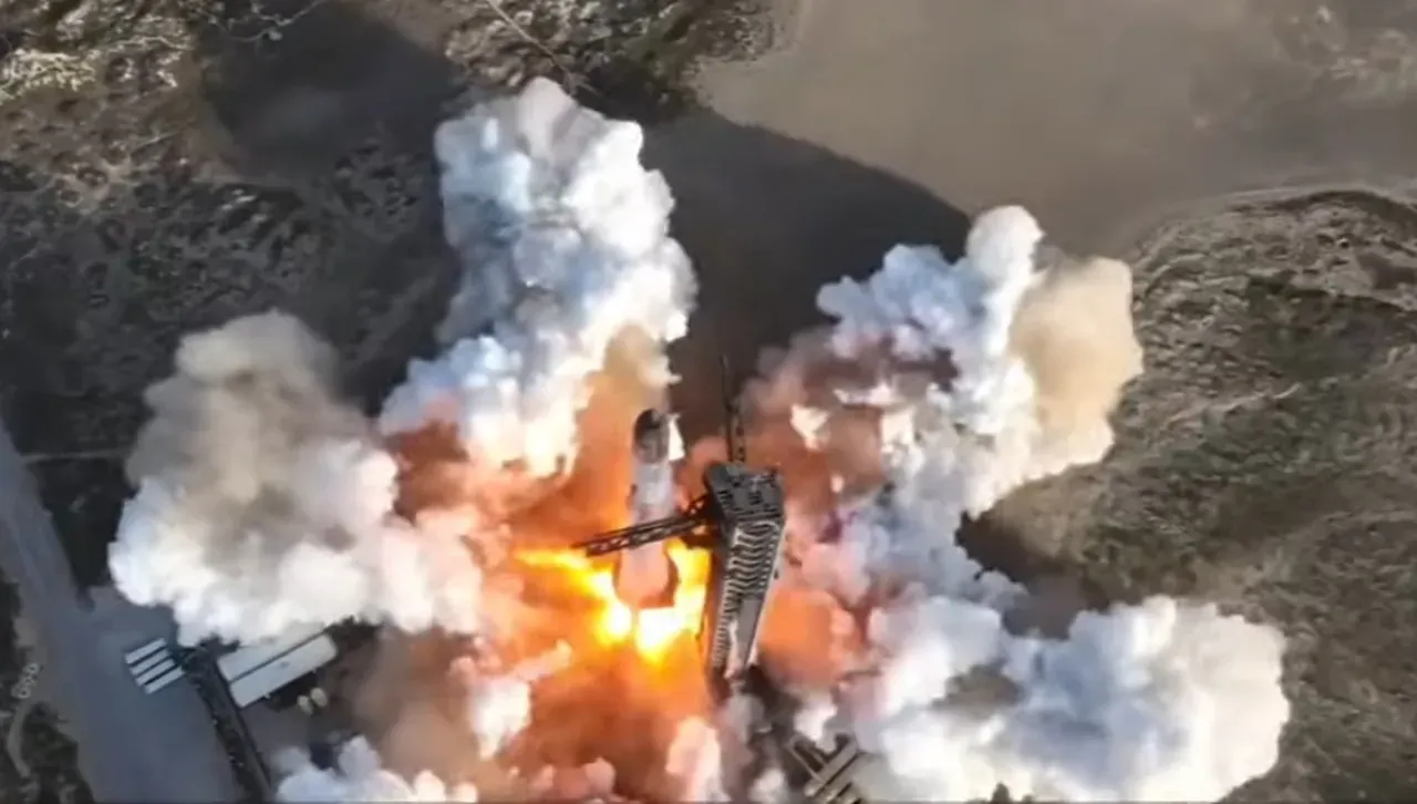 Мегаракета Starship на SpaceX експлоадира при тестване в Тексас
