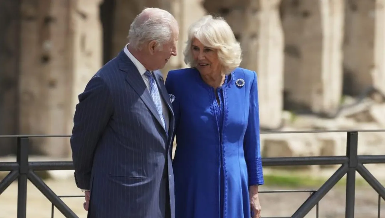 Крал Чарлз и Камила вдъхновени от Вечния град