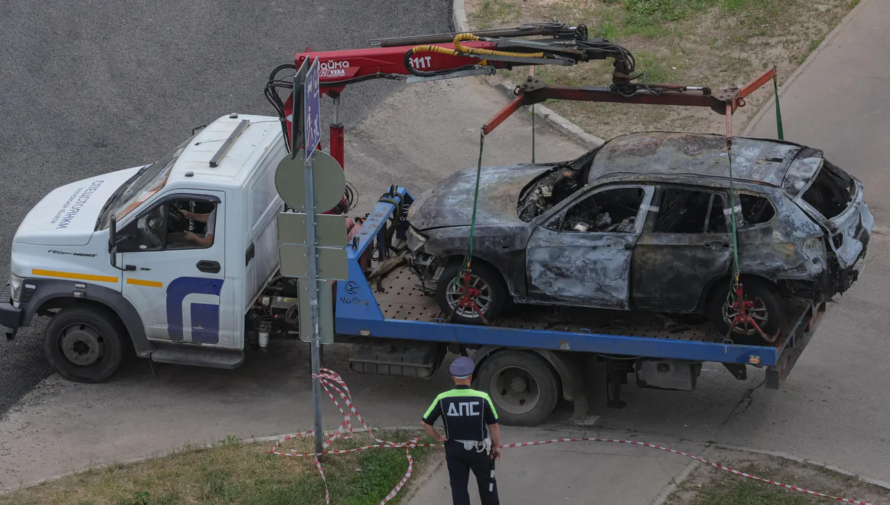 Под шофьорската седалка на BMW X3 е било поставено взривно