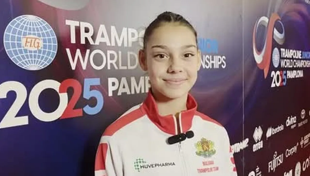 Сребърен медал за България! На Световното по батут за юноши и девойки