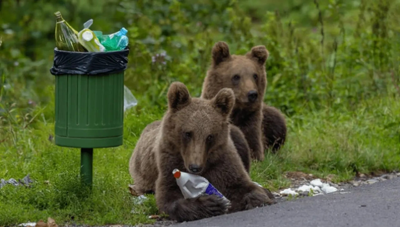 Мечките слизат все по-често в населените места: Не им достига храна в горите 