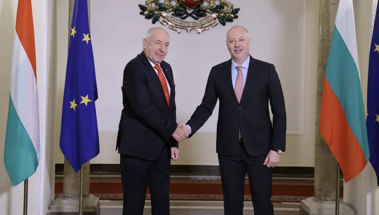 Желязков: Продължаваме да развиваме двустранните отношения с Унгария - имаме традиции