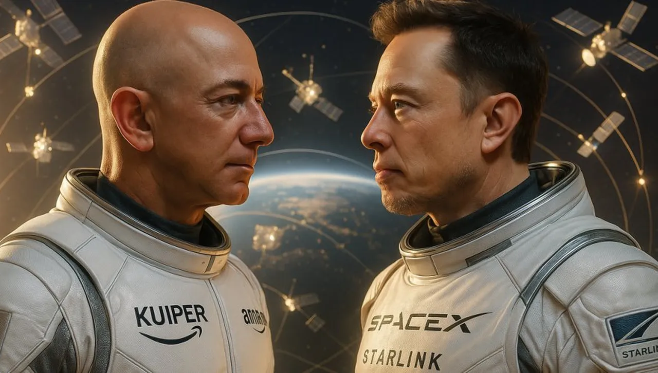 Amazon атакува Starlink: Безос започва битката за интернет от космоса